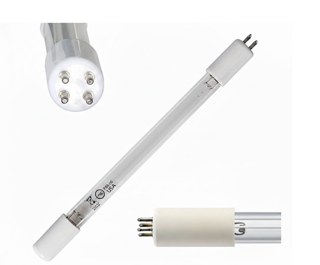 UV LAMP 4-pin single ended UV lamp replacement for water and air purification.